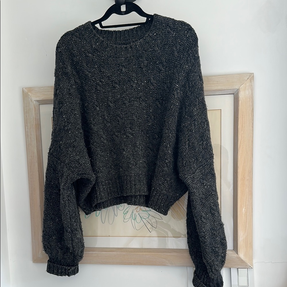 Christy dawn charcoal grey Franny sweater